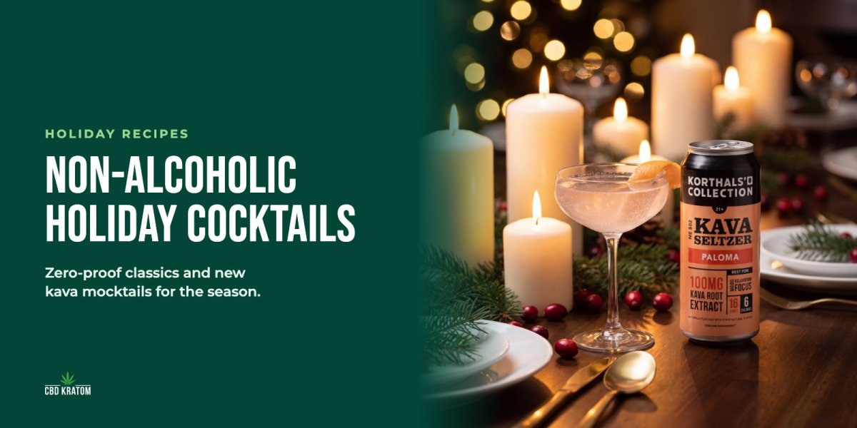 Non-Alcoholic Holiday Cocktails: Sips for a Festive Celebration - Shop CBD Kratom