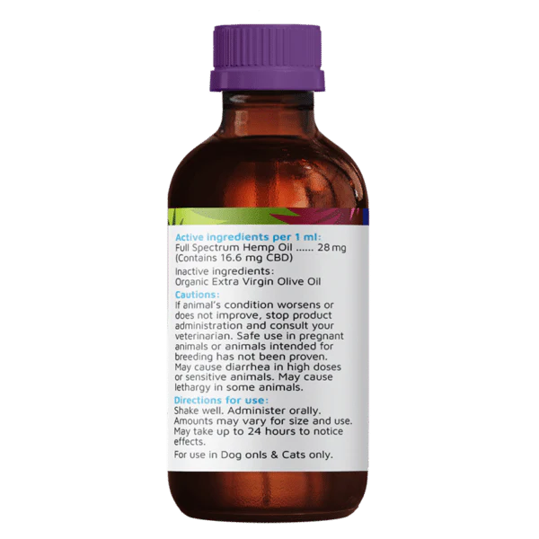 Standard Formula CBD Tincture for Dogs & Cats