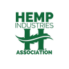 Hemp Industries Association logo on a green background