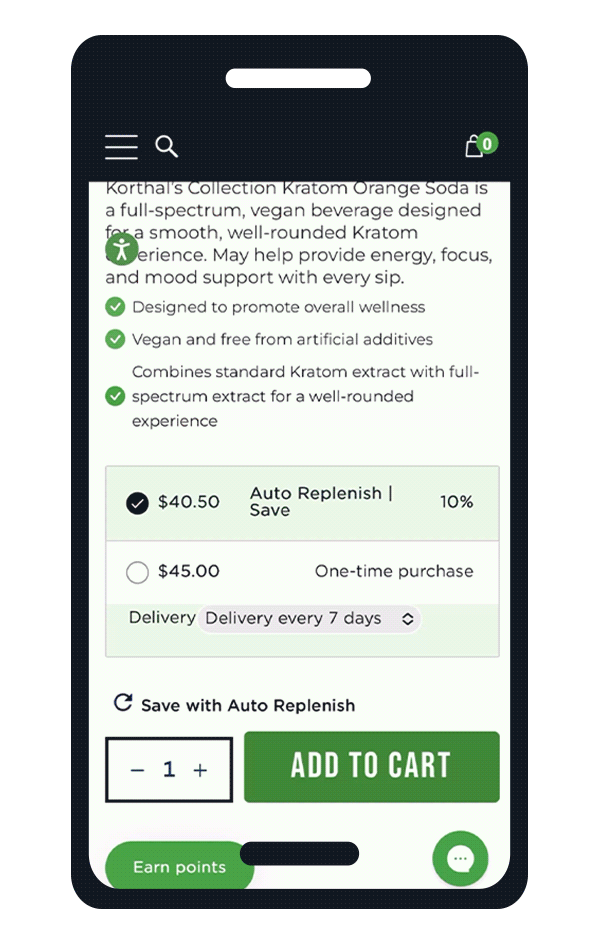 How to Setup BOPIS Auto-Replenish & Save Subscriptions online | Shop CBD Kratom
