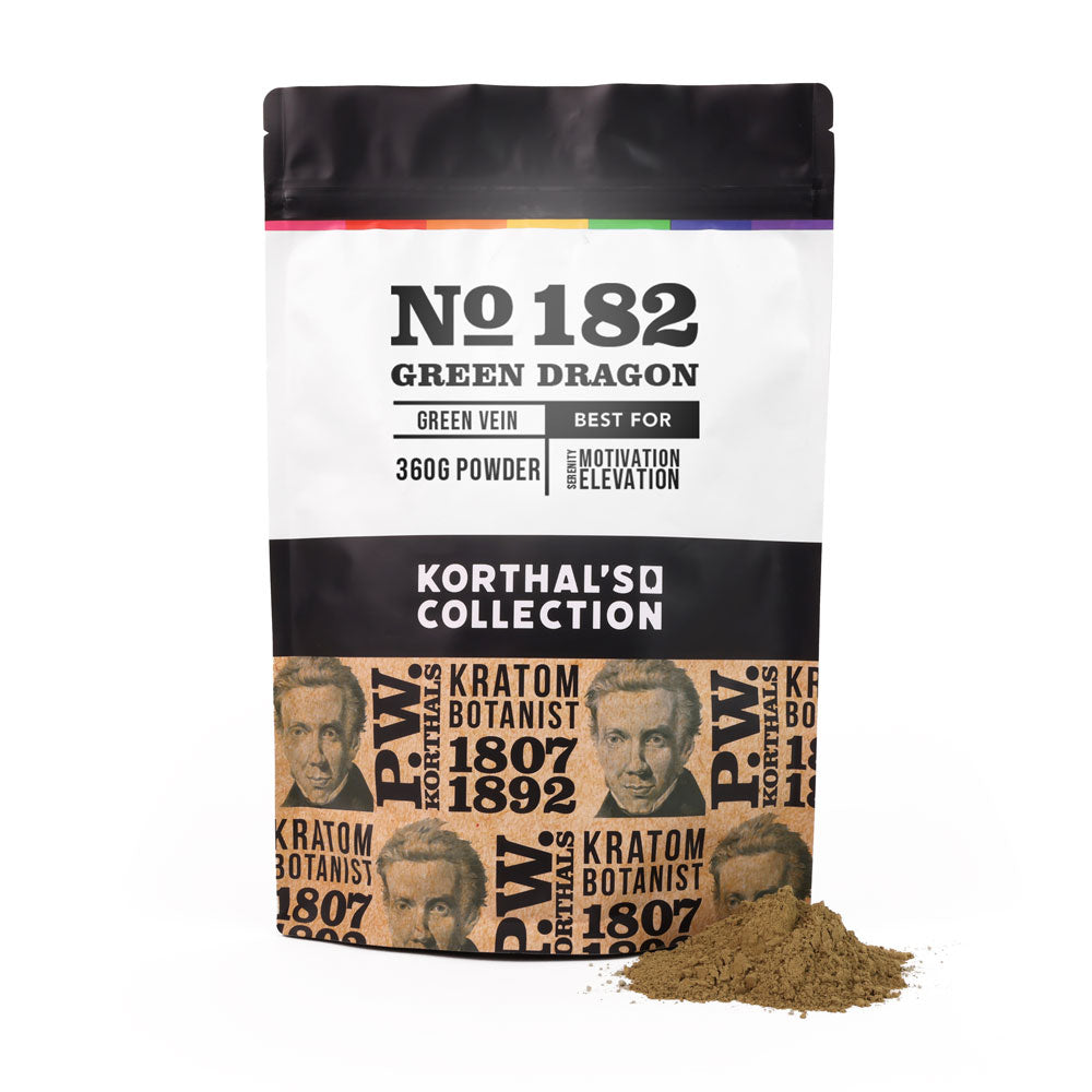 No 182 Kratom Green Dragon Powder
