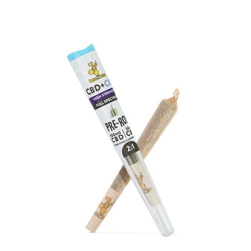 beeZbee CBD+CBN High Strength Pre - Roll - 3 Pack Bundle - Shop CBD Kratom