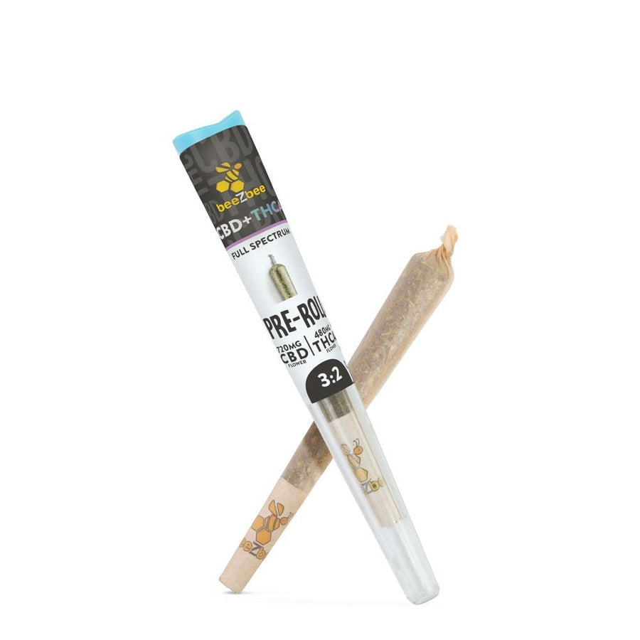 beeZbee CBD+THCA Pre - Roll - 3 Pack Bundle - Shop CBD Kratom