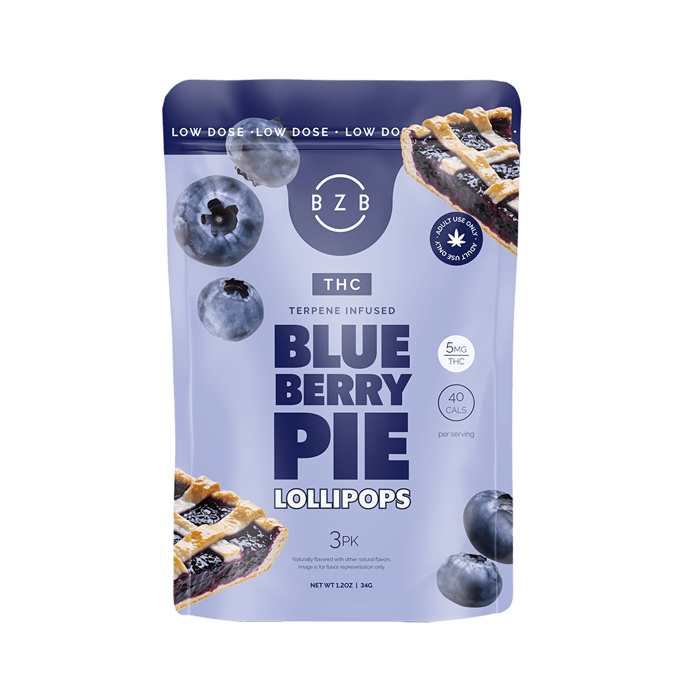 BZB 5mg THC Terpene Lollipops 3 pack - Shop CBD Kratom