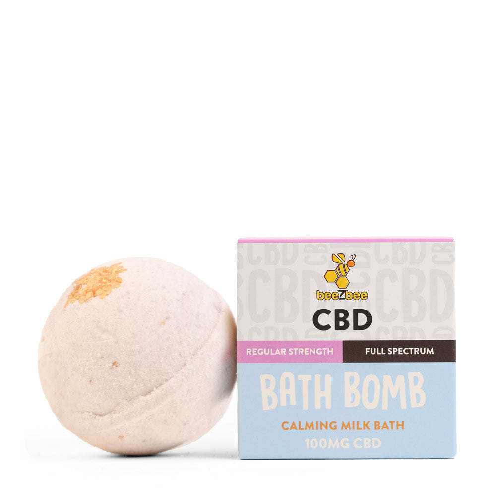 CBD Bath Bomb, Regular Strength (100mg)