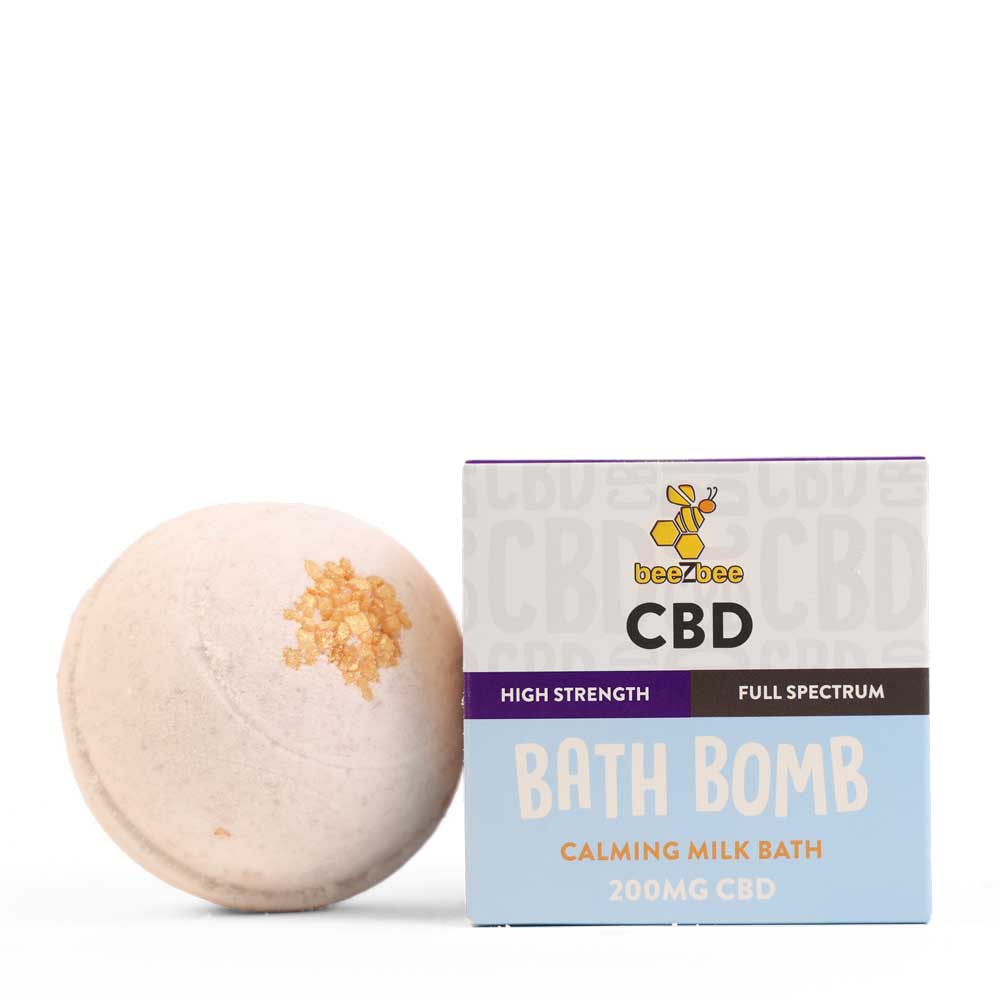 CBD Bath Bomb, High Strength (200mg) - Shop CBD Kratom