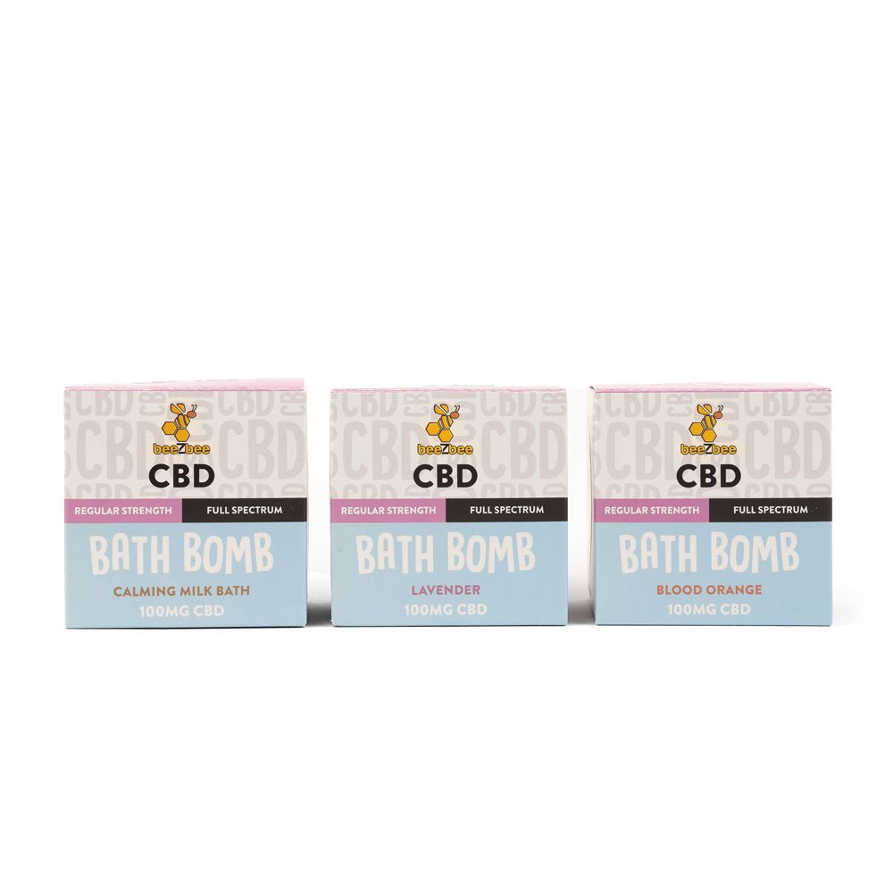 CBD Bath Bomb, Regular Strength (100mg) - Shop CBD Kratom