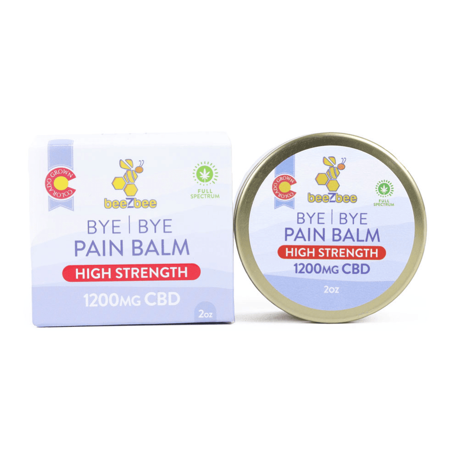 CBD Bye Bye Pain Balm, High Strength - Shop CBD Kratom