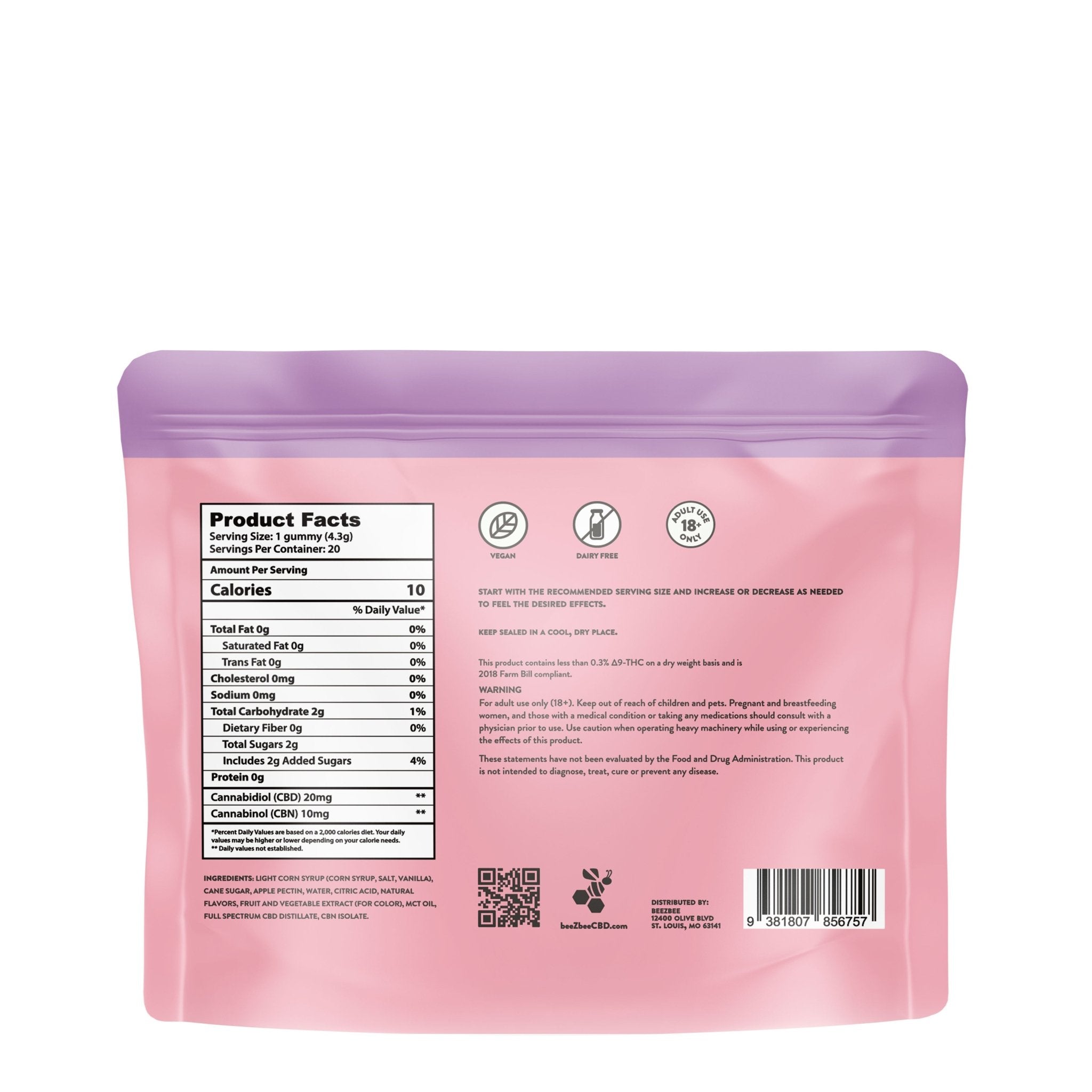 CBD + CBN Gummies - Shop CBD Kratom