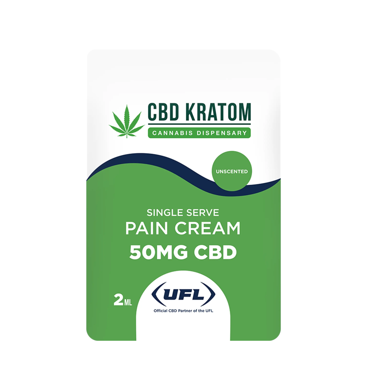 UFL X CBD Kratom Pain Cream, 50mg - Shop CBD Kratom