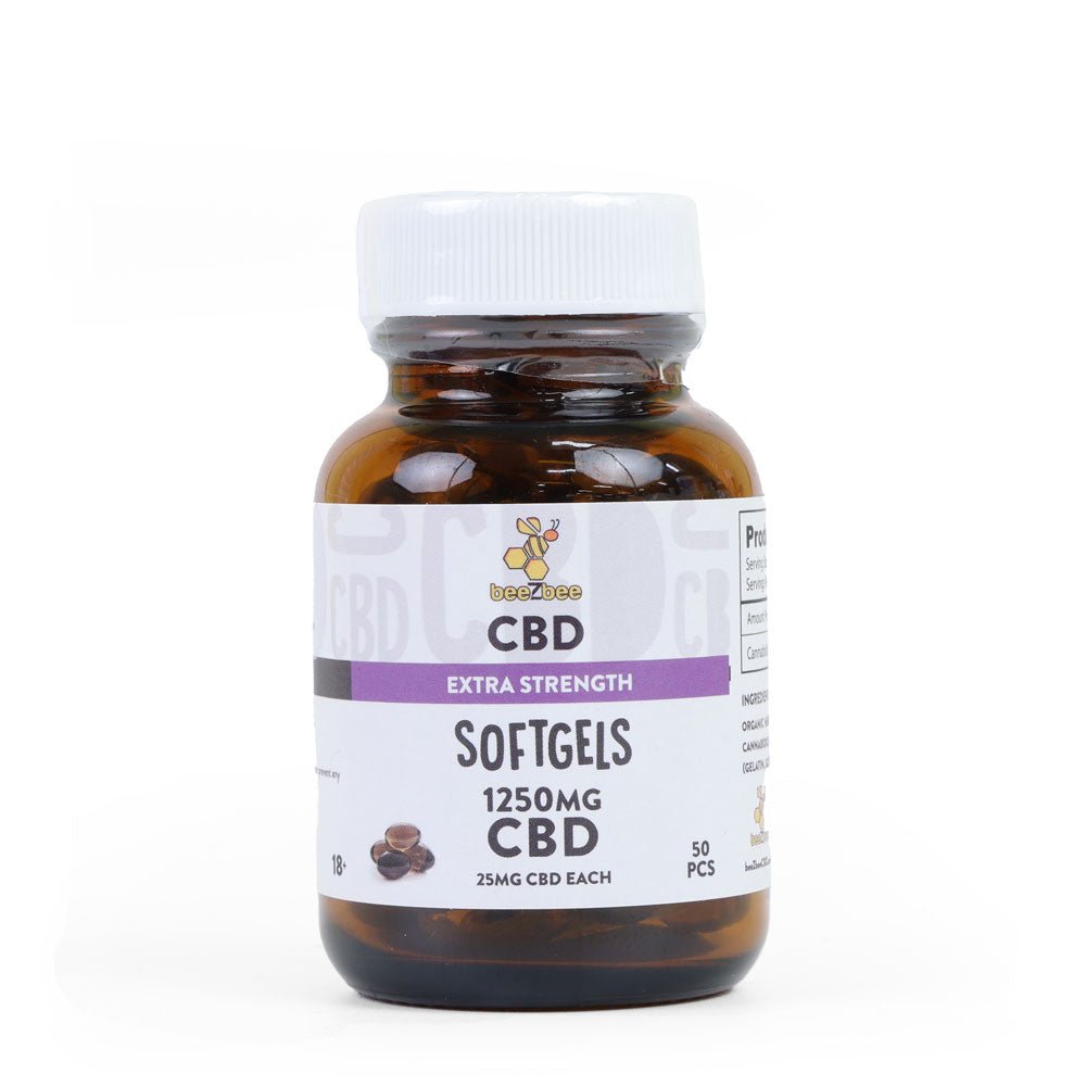 CBD Softgels, 1250mg - Shop CBD Kratom