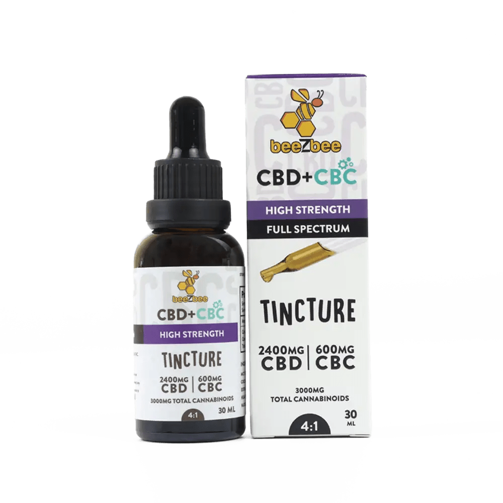 CBD+CBC Tincture, High Strength - Shop CBD Kratom