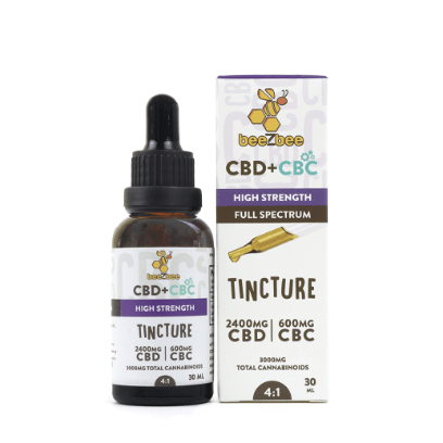 CBD+CBC Tincture, High Strength - Shop CBD Kratom