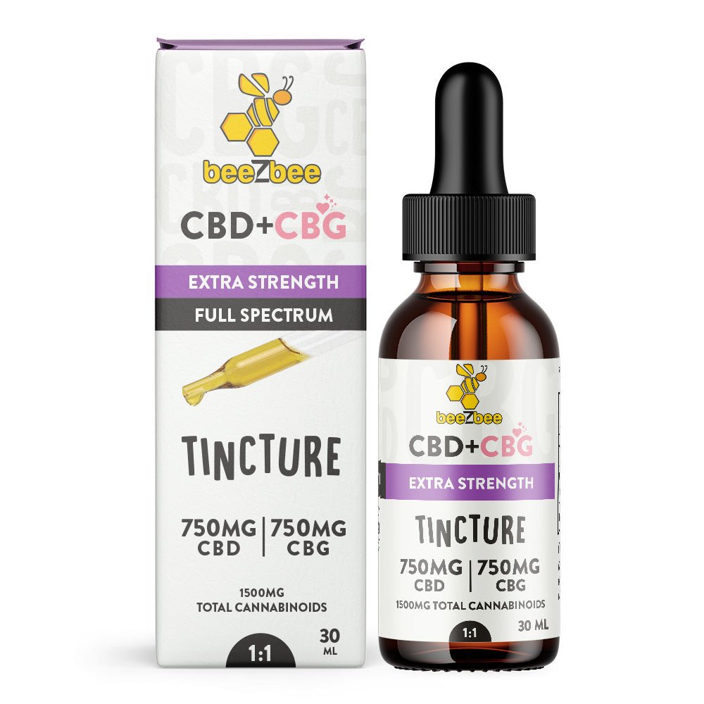 CBD+CBG Tincture, Extra Strength - Shop CBD Kratom
