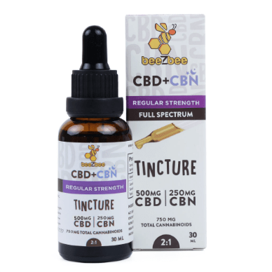 CBD+CBN Tincture, Regular Strength - Shop CBD Kratom