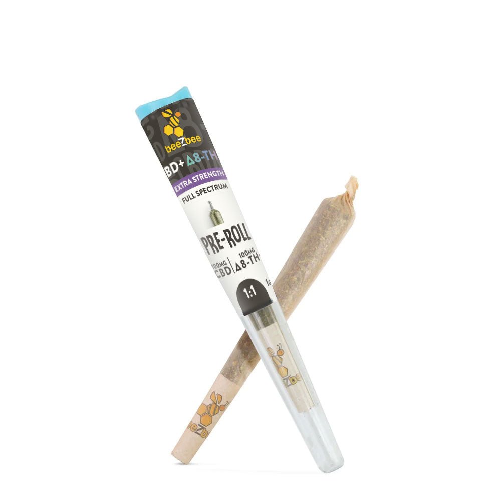CBD+Delta - 8 THC Pre - Rolls, Extra Strength - Shop CBD Kratom