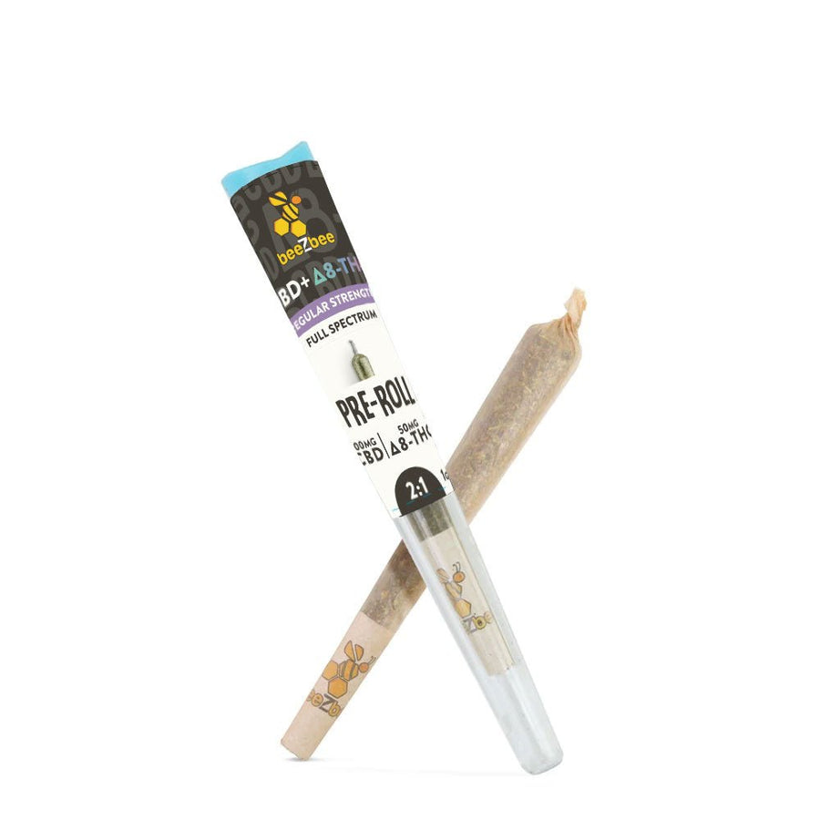 CBD+Delta - 8 THC Pre - Rolls, Regular Strength - Shop CBD Kratom