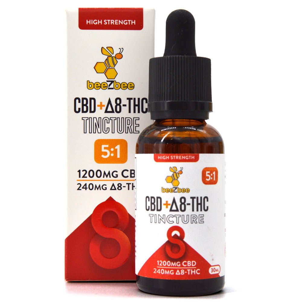 CBD+Delta - 8 THC Tincture, High Strength - Shop CBD Kratom