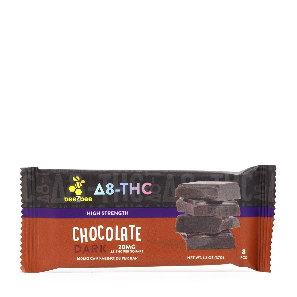 Delta - 8 THC Chocolate Bar, High Strength - Shop CBD Kratom
