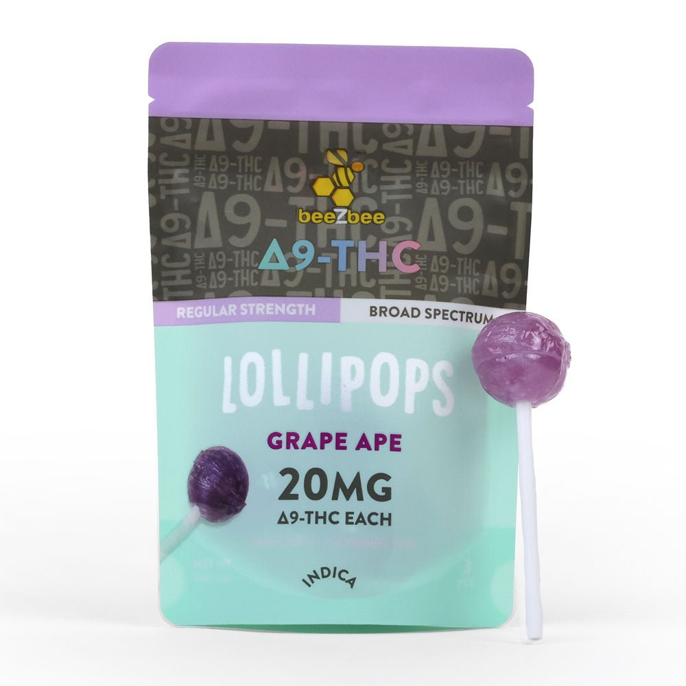 Delta - 9 THC Terpene Lollipops - Shop CBD Kratom