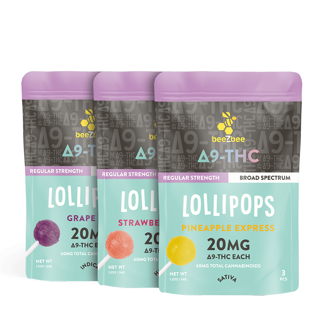 Delta 9 THC Terpene Lollipops