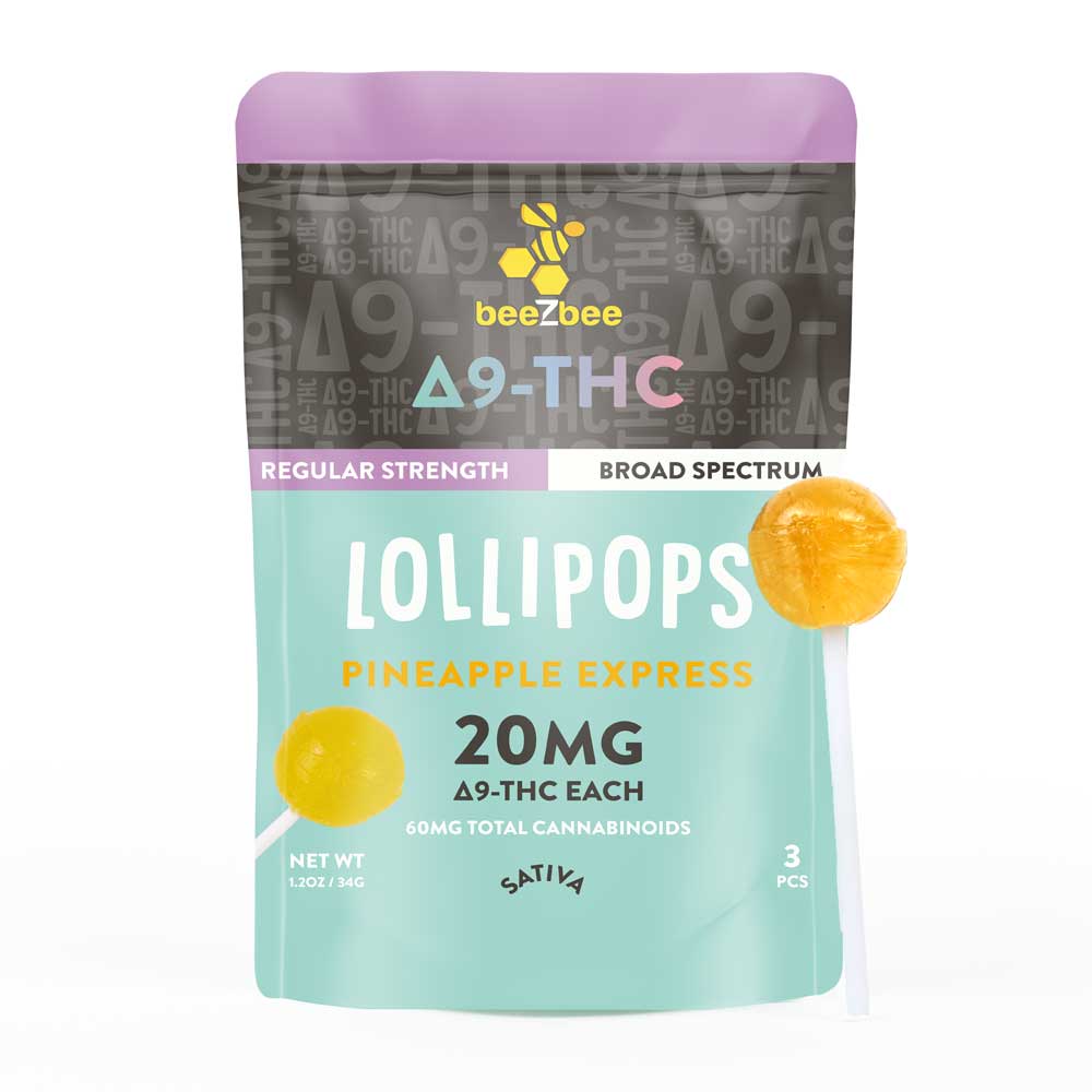 Delta - 9 THC Terpene Lollipops - Shop CBD Kratom