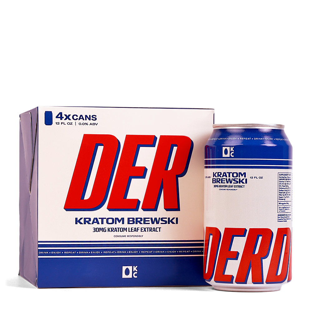 DER 30mg Kratom Brewski - 4 Pack - Shop CBD Kratom