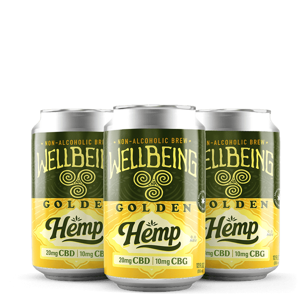 Golden Hemp 20mg CBD/10mg CBG - 4 pack