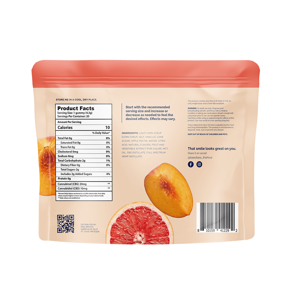 Infused CBG + CBD Gummies - Shop CBD Kratom