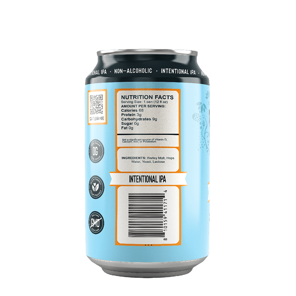 Intentional IPA NA Beer, 12oz - Shop CBD Kratom