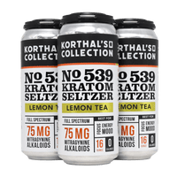 No. 539 Lemon Kratom Seltzer, 4 Pack