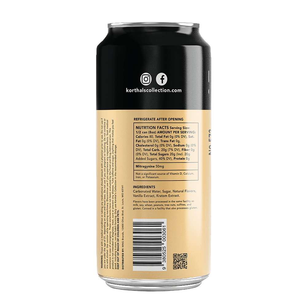 Korthal's Collection No. 572 Rum Cake Soda - Special Edition 4 Pack - Shop CBD Kratom