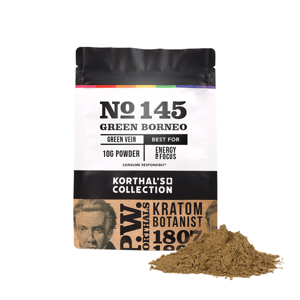 No 145 Green Borneo Kratom Powder - Shop CBD Kratom