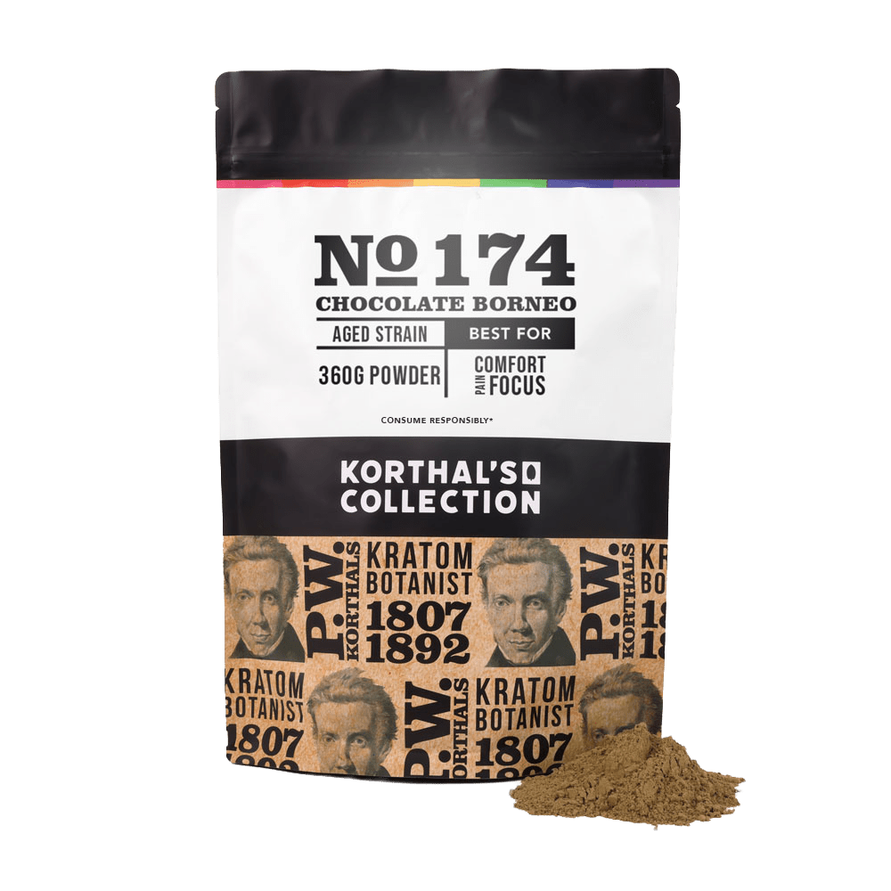 No 174 Chocolate Borneo Kratom Powder - Shop CBD Kratom
