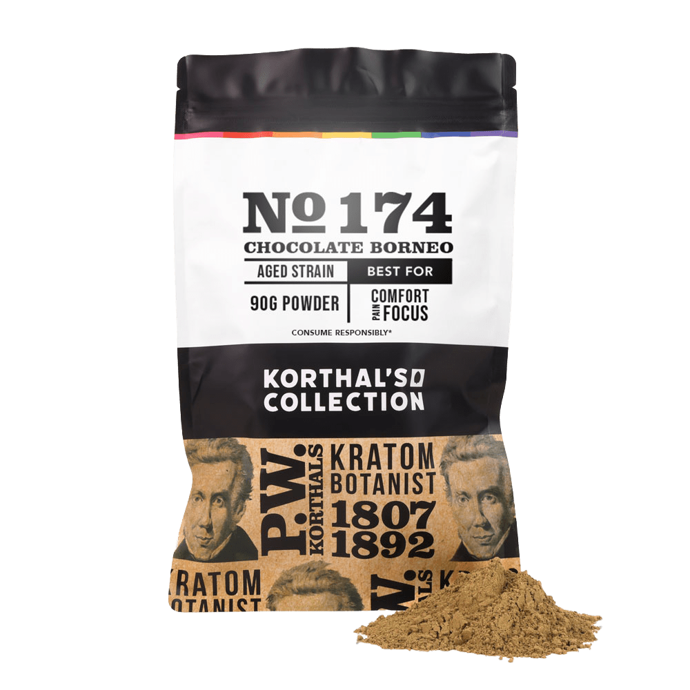 No 174 Chocolate Borneo Kratom Powder - Shop CBD Kratom