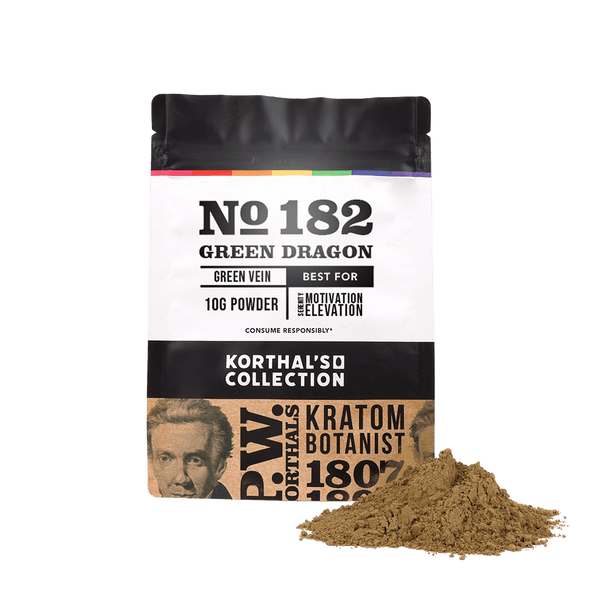 No 182 Green Dragon Kratom Powder