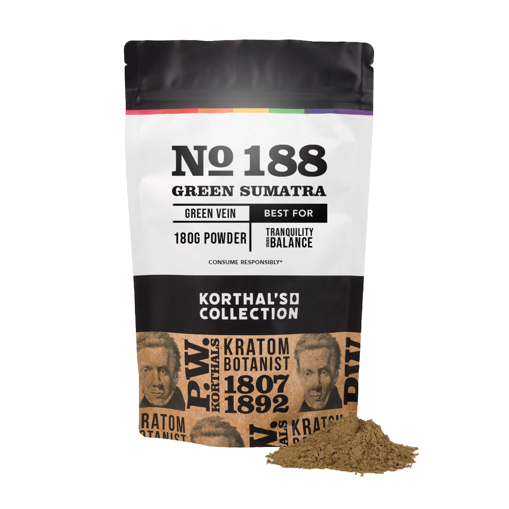 No 188 Green Sumatra Kratom Powder - Shop CBD Kratom