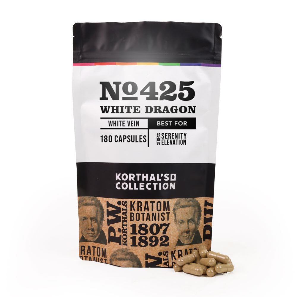 No 425 White Dragon Kratom Capsules - Shop CBD Kratom