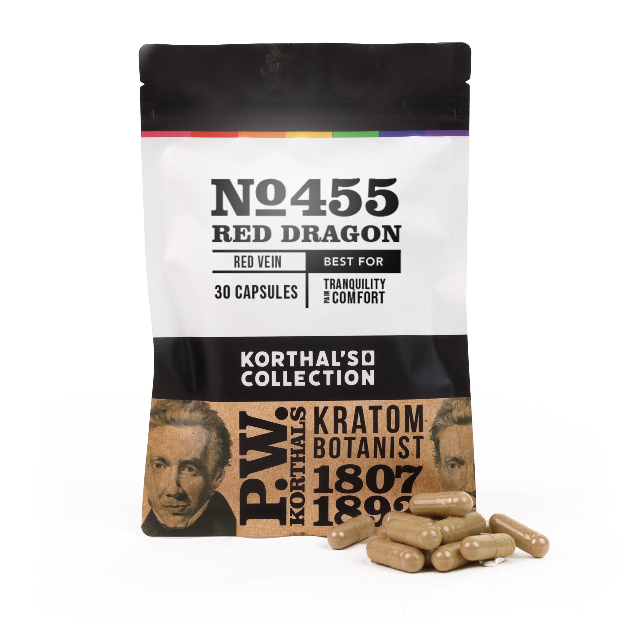No 455 Red Dragon Kratom Capsules - Shop CBD Kratom