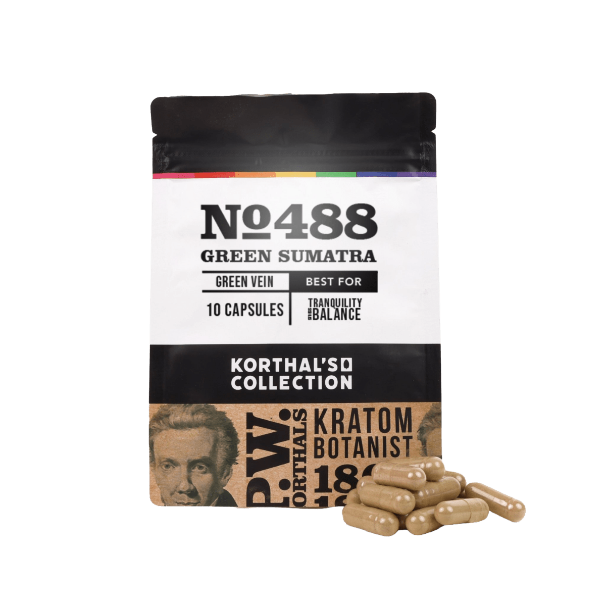 No 488 Green Sumatra Kratom Capsules - Shop CBD Kratom