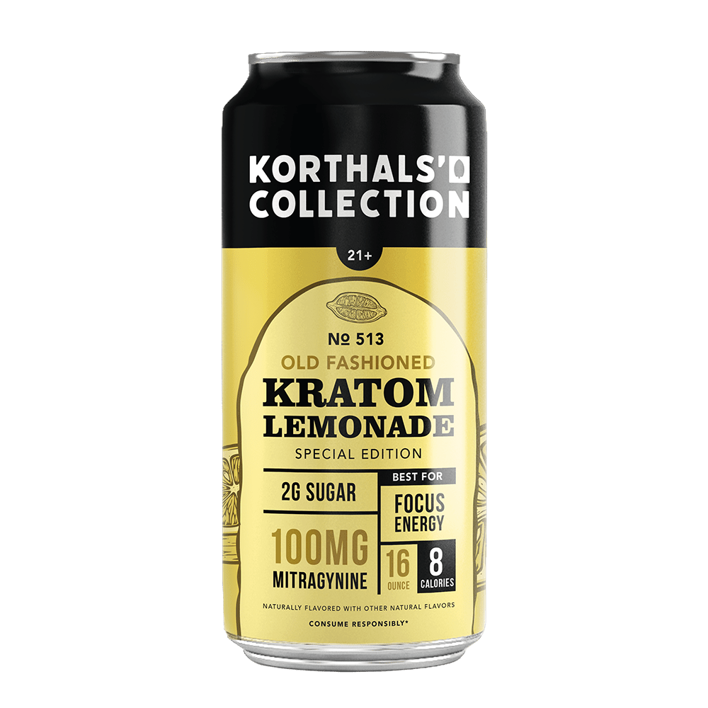 No. 513 Kratom Old Fashion Lemonade 16oz - 4pk - Shop CBD Kratom
