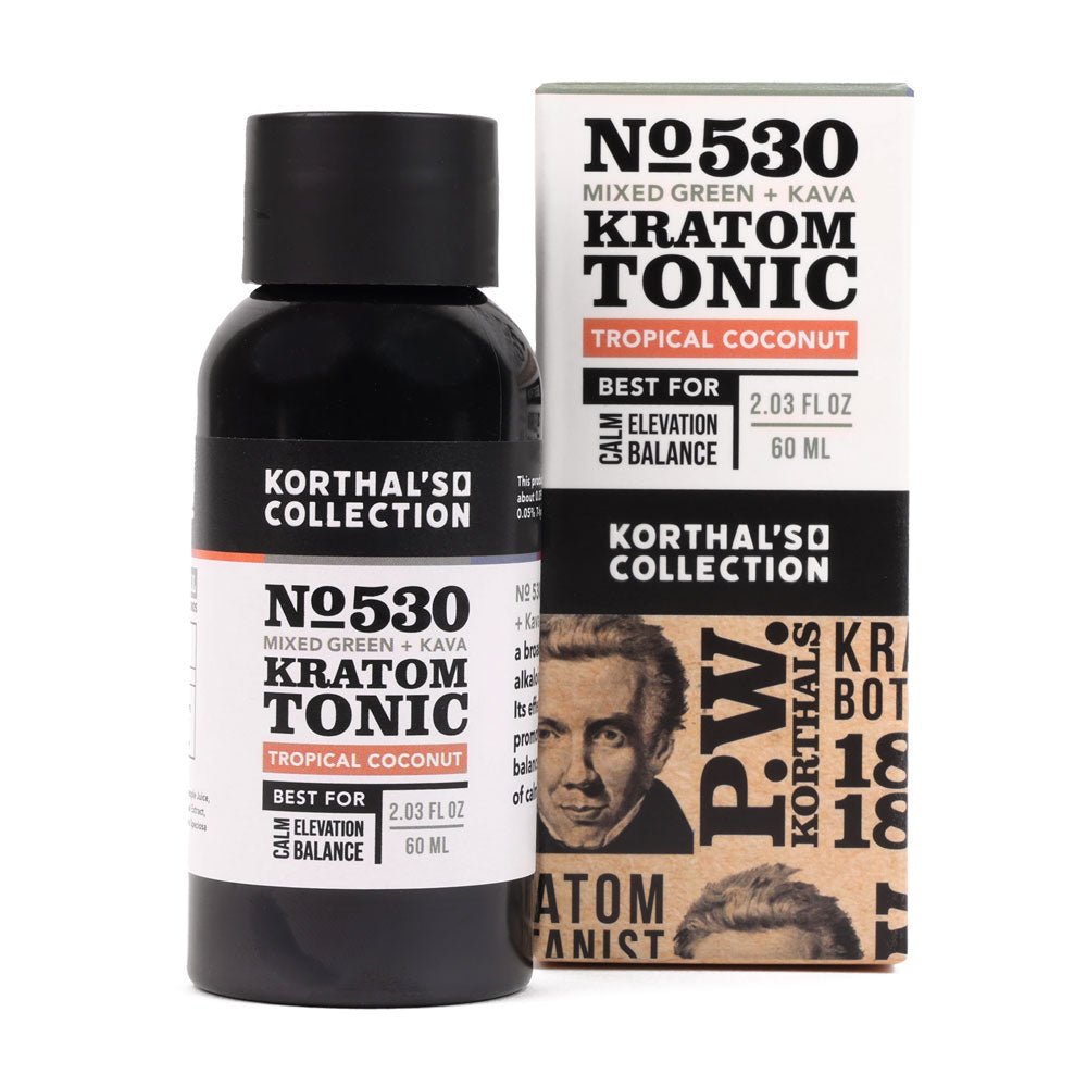 No. 530 Mixed Green Kratom & Kava Tonic - Shop CBD Kratom