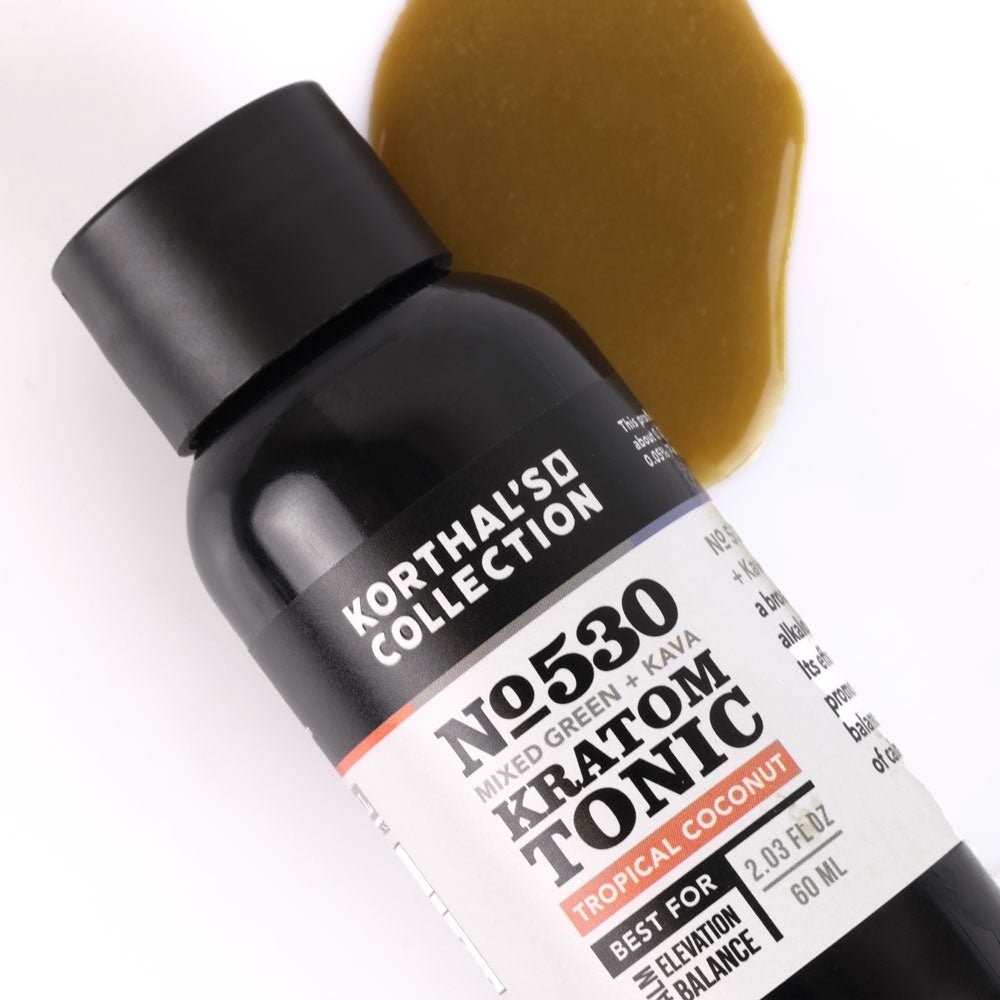 No. 530 Mixed Green Kratom & Kava Tonic - Shop CBD Kratom