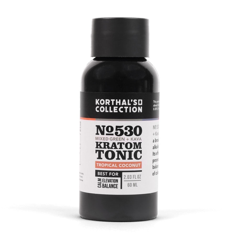 No. 530 Mixed Green Kratom & Kava Tonic - Shop CBD Kratom