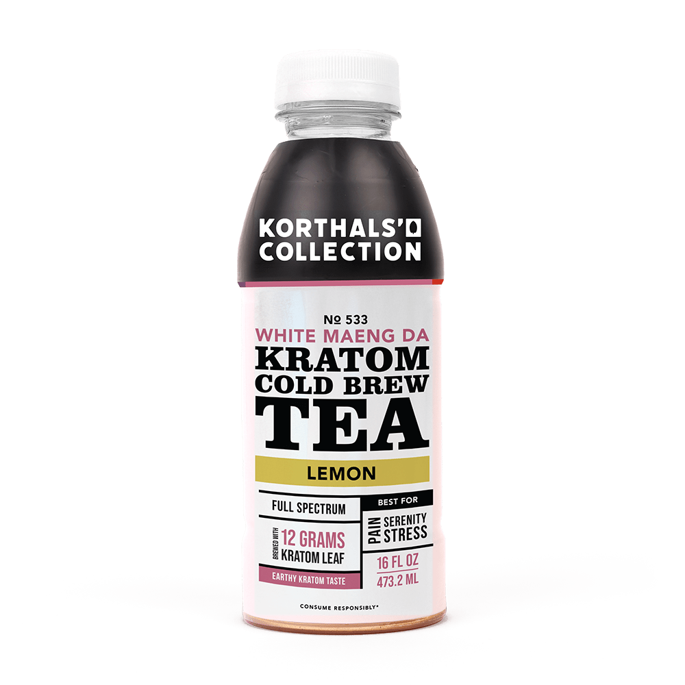 No 533 Kratom Cold Brew Tea White Maeng Da - Shop CBD Kratom