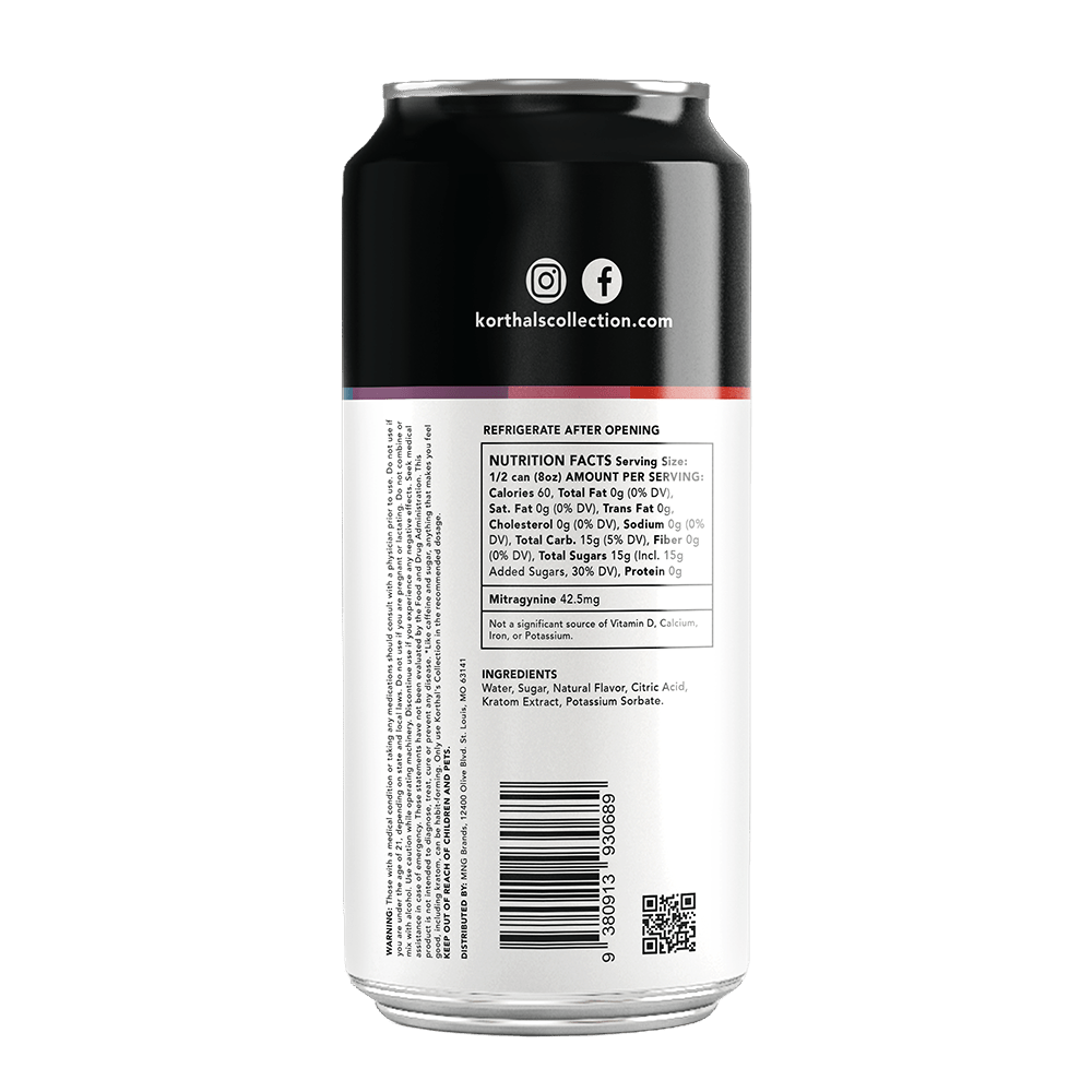 No. 535 Kratom Soda - Orange - Shop CBD Kratom