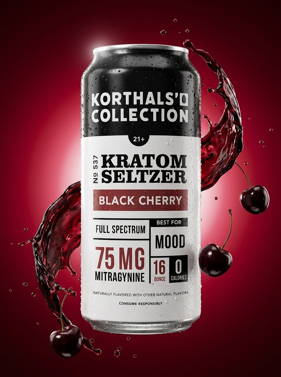 No. 537 Kratom Seltzer Black Cherry product photo 2