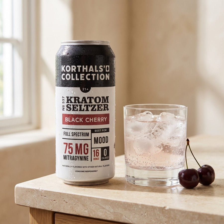 No. 537 Kratom Seltzer Black Cherry - 4 pack product photo 2