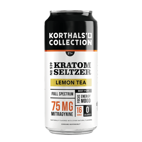 No. 539 Lemon Kratom Seltzer, 4 Pack - Shop CBD Kratom