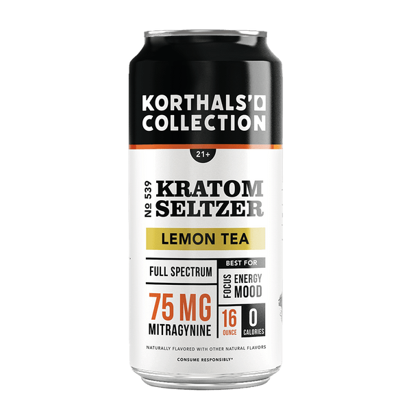 No 539 Lemon Kratom Seltzer